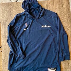 Nike NY Knicks Navy Pullover